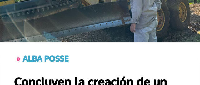 Concluyen la creación de un nuevo espacio verde destinado a la comunidad