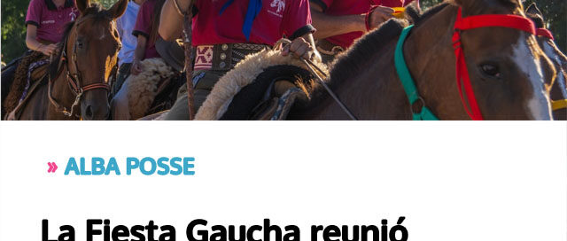 La Fiesta Gaucha reunió tradición y jinetes de la región en un encuentro que fortaleció la identidad cultural
