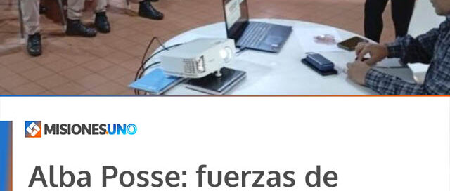 Alba Posse: fuerzas de seguridad se capacitaron en salud mental y prevención del suicidio