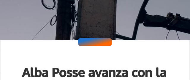 Alba Posse avanza con la instalación de luminarias LED en barrios San Francisco de Asís y Santa Rita